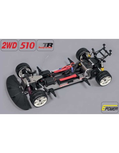 Voiture Sportsline 2WD 510 E RTR 164200ER avec carrosserie | Ventedemodelisme.fr