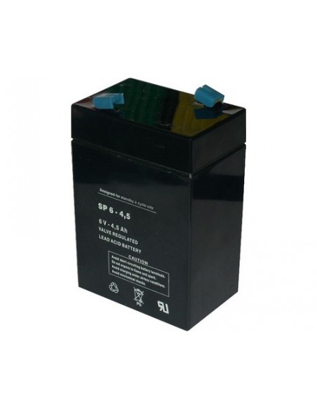Batterie plomb 6V 5Ah - STD5S - LCDP - Radiocommande.fr