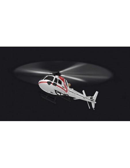 Helicoptére AS350 BRUSHLESS HELIKOPTER 3D 3-BLATT 6G FLYBARLESS, RTF - LCDP - Radiocommande.fr