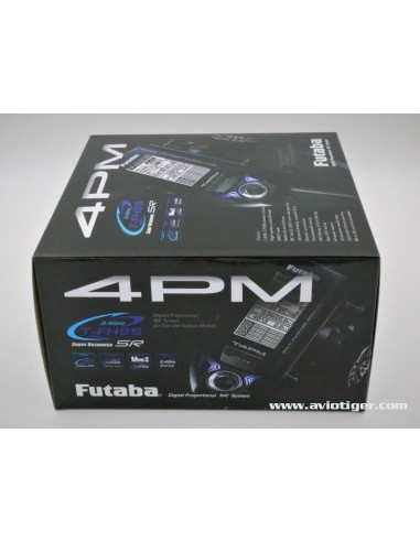 Radio futaba 4PM R334SBS F2.4GHZ - LCDP - Radiocommande.fr
