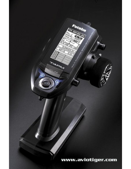 Radio futaba 4PM R334SB-E 2.4GHZ - LCDP - Radiocommande.fr