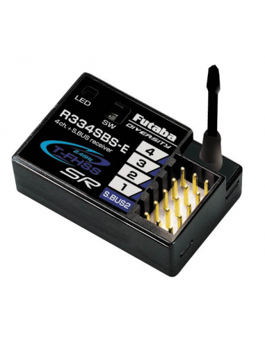 Radio futaba 4PM R334SB-E 2.4GHZ - LCDP - Radiocommande.fr