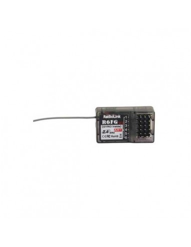 Radio 4 canaux RC4GS V2 avec récepteur Gyro R6FG intégré - LCDP - Radiocommande.fr