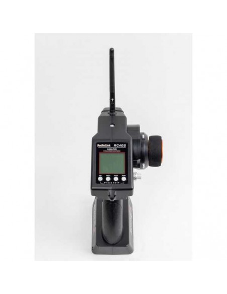 Radio 4 canaux RC4GS V2 avec récepteur Gyro R6FG intégré - LCDP - Radiocommande.fr