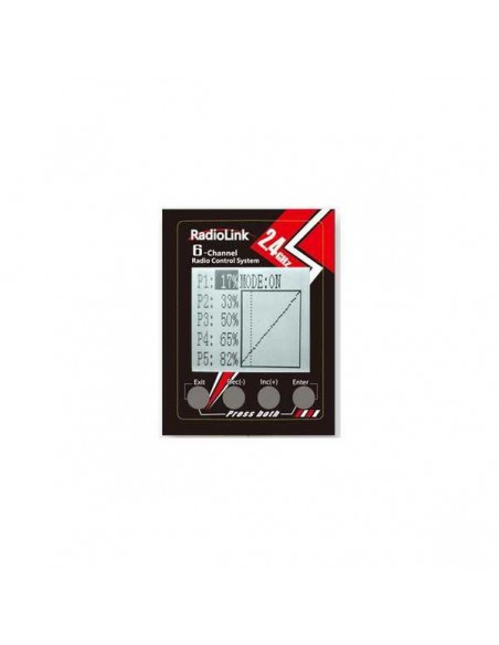 Radio 6 canaux RC6GS V2 avec récepteur gyro intégré R7FG - LCDP - Radiocommande.fr