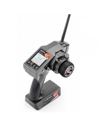 Radio 6 canaux RC6GS V2 avec récepteur gyro intégré R7FG - LCDP - Radiocommande.fr