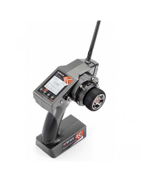 Radio 6 canaux RC6GS V2 avec récepteur gyro intégré R7FG - LCDP - Radiocommande.fr
