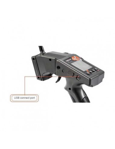 Radio 6 canaux RC6GS V2 avec récepteur gyro intégré R7FG - LCDP - Radiocommande.fr