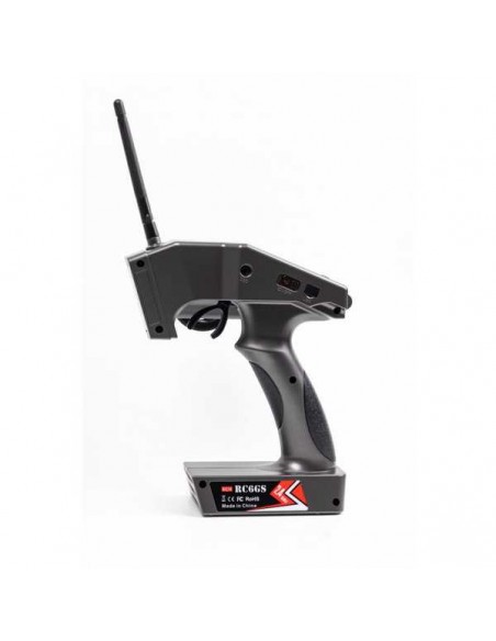 Radio 6 canaux RC6GS V2 avec récepteur gyro intégré R7FG - LCDP - Radiocommande.fr