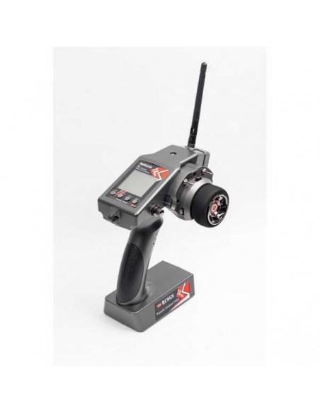 Radio 6 canaux RC6GS V2 avec récepteur gyro intégré R7FG - LCDP - Radiocommande.fr