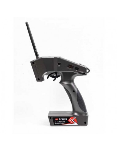 Radio 6 canaux RC6GS V2 avec récepteur gyro intégré R7FG - LCDP - Radiocommande.fr