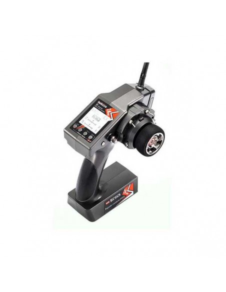 Radio 6 canaux RC6GS V2 avec récepteur gyro intégré R7FG - LCDP - Radiocommande.fr