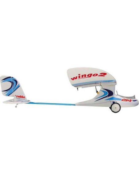 Avion ROBBE WINGO 2 PNP "YOU CAN FLY" VORMONTIERT AVEC BRUSHLESS MOTEUR , REGLER ET SERVO - LCDP - Radiocommande.fr