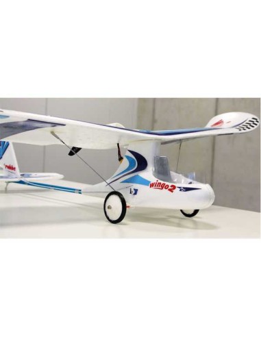 Avion ROBBE WINGO 2 PNP "YOU CAN FLY" VORMONTIERT AVEC BRUSHLESS MOTEUR , REGLER ET SERVO - LCDP - Radiocommande.fr