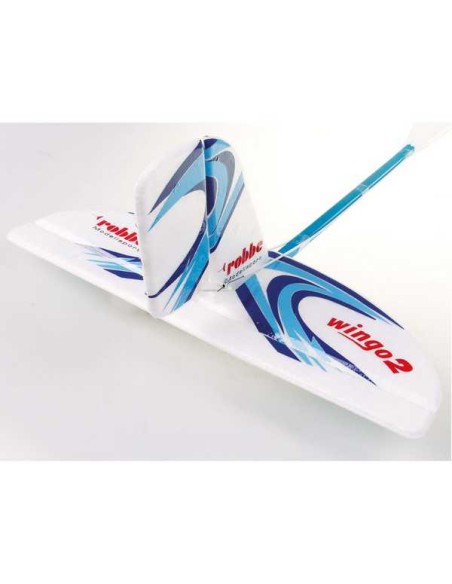 Avion ROBBE WINGO 2 PNP "YOU CAN FLY" VORMONTIERT AVEC BRUSHLESS MOTEUR , REGLER ET SERVO - LCDP - Radiocommande.fr