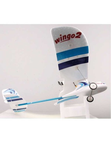 Avion ROBBE WINGO 2 PNP "YOU CAN FLY" VORMONTIERT AVEC BRUSHLESS MOTEUR , REGLER ET SERVO - LCDP - Radiocommande.fr