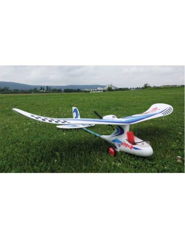 Avion ROBBE WINGO 2 PNP "YOU CAN FLY" VORMONTIERT AVEC BRUSHLESS MOTEUR , REGLER ET SERVO - LCDP - Radiocommande.fr