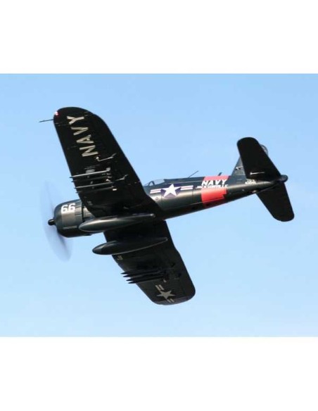 Avion Plane 1700mm F4U (V3) Blue PNP kit w/ free reflex system - LCDP - Radiocommande.fr