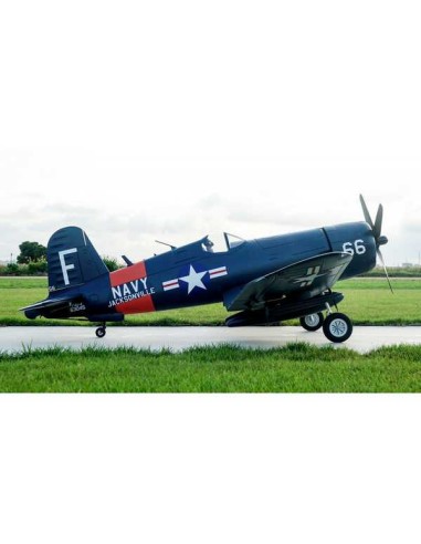 Avion Plane 1700mm F4U (V3) Blue PNP kit w/ free reflex system - LCDP - Radiocommande.fr