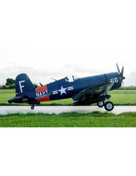Avion Plane 1700mm F4U (V3) Blue PNP kit w/ free reflex system - LCDP - Radiocommande.fr