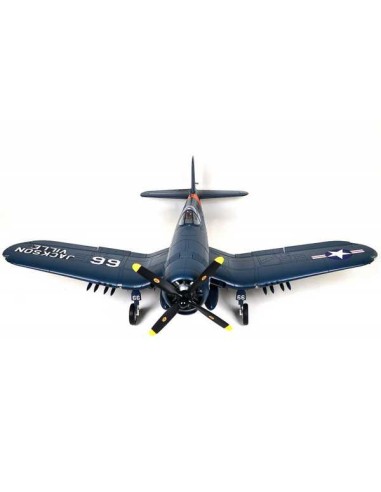 Avion Plane 1700mm F4U (V3) Blue PNP kit w/ free reflex system - LCDP - Radiocommande.fr