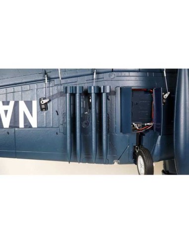 Avion Plane 1700mm F4U (V3) Blue PNP kit w/ free reflex system - LCDP - Radiocommande.fr