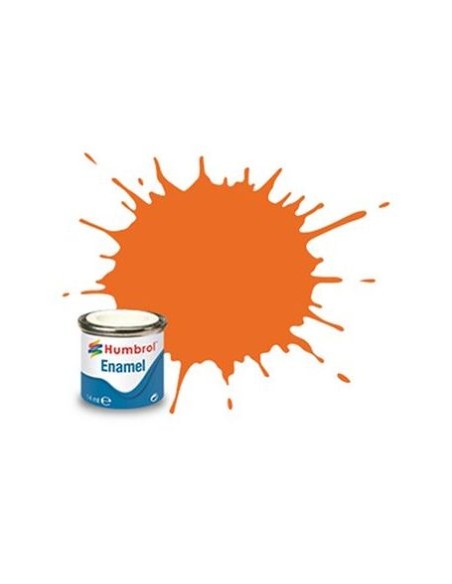 Pot de peinture Orange Mat 046