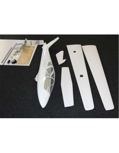 Planeur ROBBE MDM-1 FOX 3,5 M PLANEUR EN FIBRE DE VERRE PLANEUR DE VOLTIGE