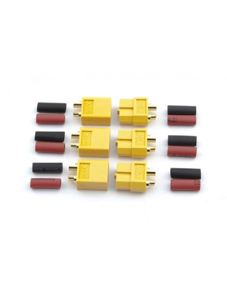 PRISES XT60 - 3 PAIRES