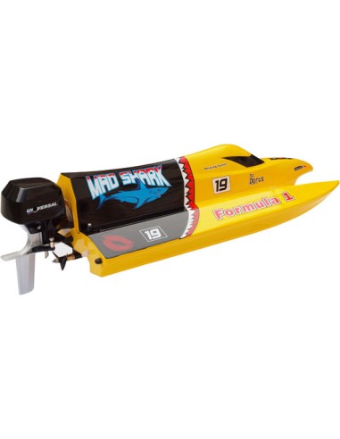 Modélisme Bateau Mad Shark Mini F1 Tunnel RTS de JOYSWAY HOBBY