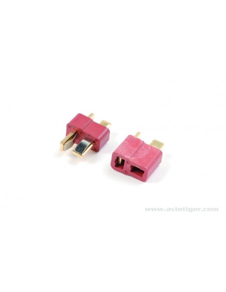 G-Force RC - Connecteur - Deans - Contact or - Male + Femelle - 2 paires