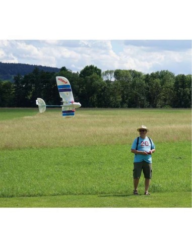 Avion KIT ROBBE WINGO 2 KIT "VOUS POUVEZ VOLER" AVEC MOTEUR SANS BALAIS, CONTRÔLEUR ET SERVOS.