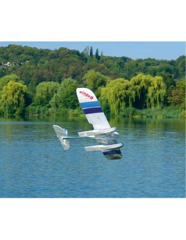 Avion KIT ROBBE WINGO 2 KIT "VOUS POUVEZ VOLER" AVEC MOTEUR SANS BALAIS, CONTRÔLEUR ET SERVOS.
