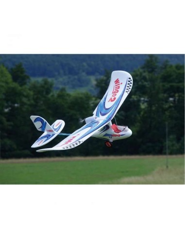 Avion KIT ROBBE WINGO 2 KIT "VOUS POUVEZ VOLER" AVEC MOTEUR SANS BALAIS, CONTRÔLEUR ET SERVOS.