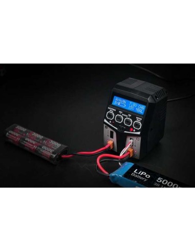 Chargeur T100 Duo AC Charger (LiPo 2-4s up to 5A - 2x50w)
