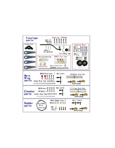 Avion East Rc Model Extra 330SC 58"70e bleu-rouge-blanc ARF 1.46m