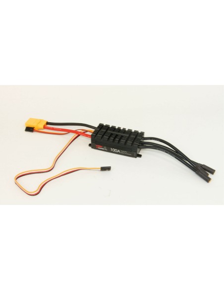 Variateur ESC ROBBE RO-CONTROL PRO WIFI 2-6S 100A HV-BEC XT-90 / 5mm CONTACT OR