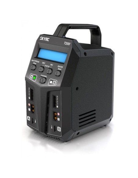 Chargeur T200 Duo AC/DC Charger (2x100w)