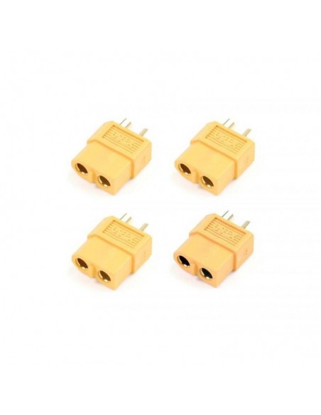 CONNECTEUR OR XT 60 MALE S4
