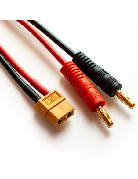 Câble de charge XT60 vers 4mm doré