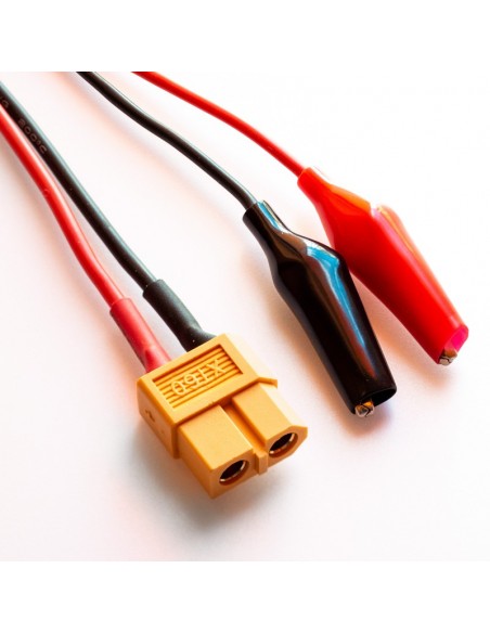 Câble de charge XT60 vers alligator clip