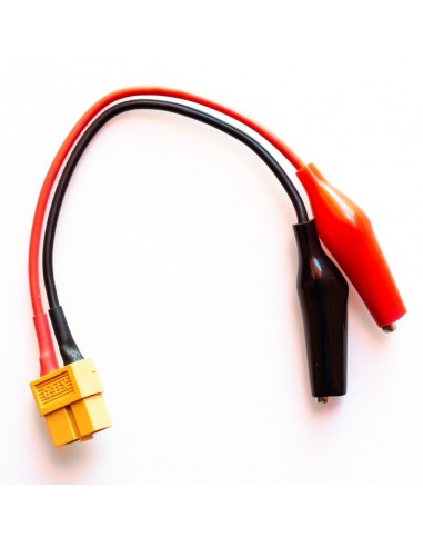 Câble de charge XT60 vers alligator clip