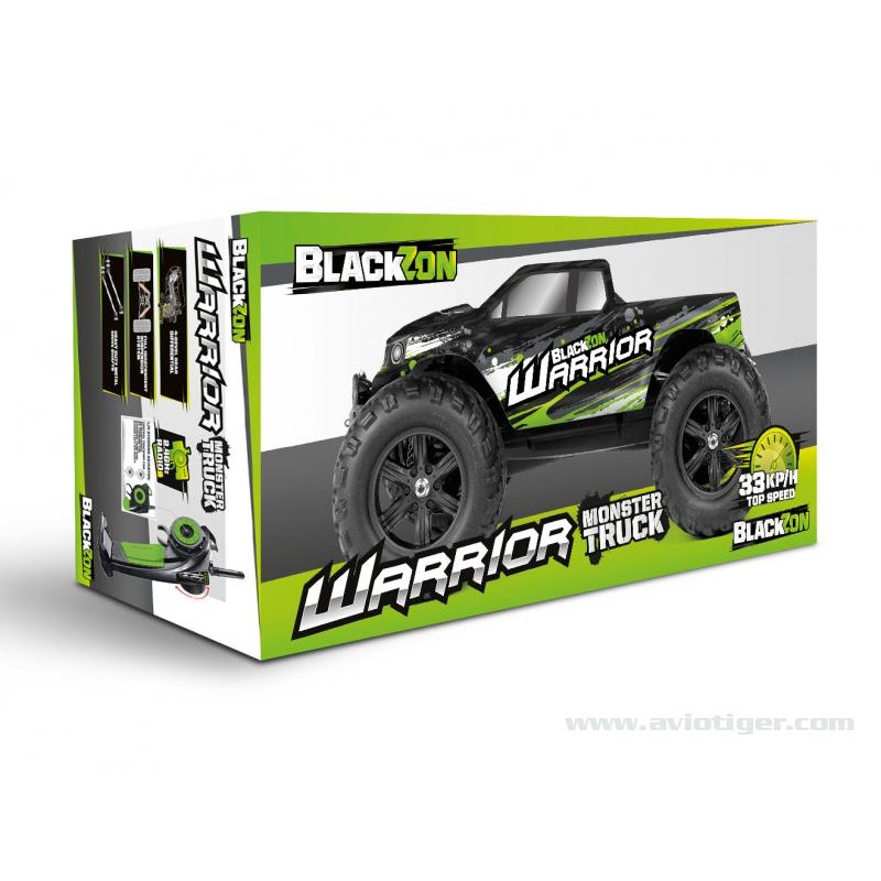 VOITURE WARRIOR BLACKZON 1/12 2WD | Ventedemodelisme.fr
