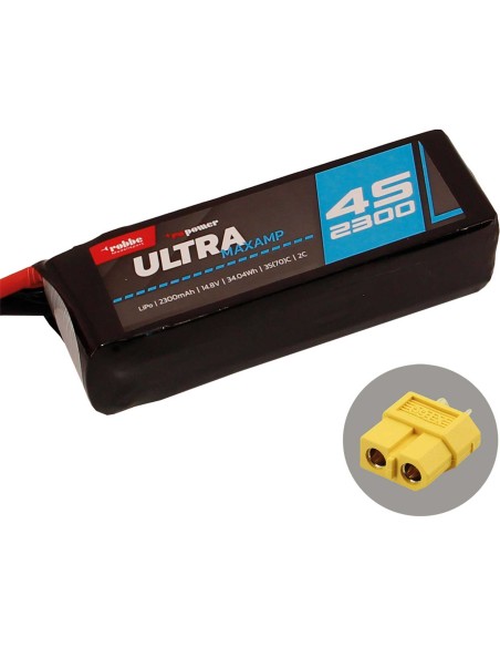 ACCU ROBBE RO-POWER ULTRA MAXAMP 2300MAH 14,8 VOLT 4S