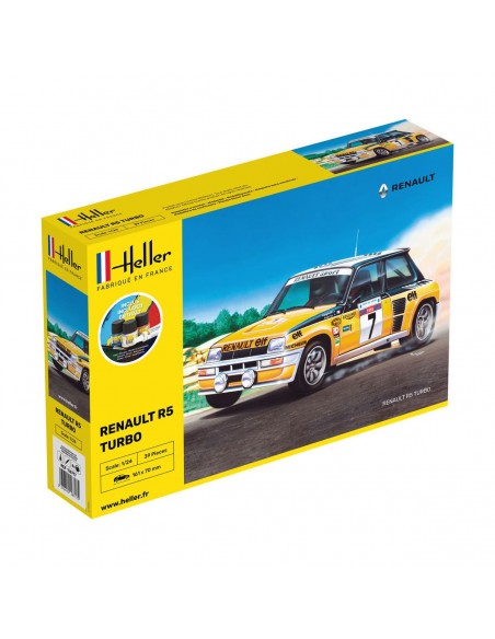 HELLER STARTER KIT Renault R5 Turbo 1/24