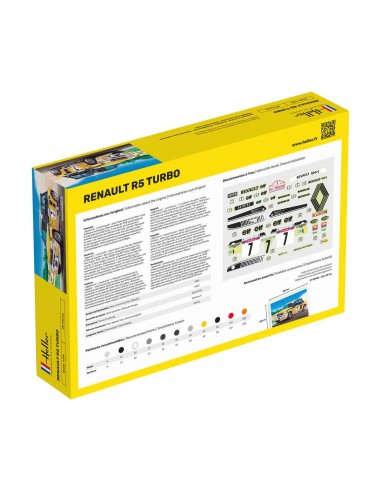 HELLER STARTER KIT Renault R5 Turbo 1/24