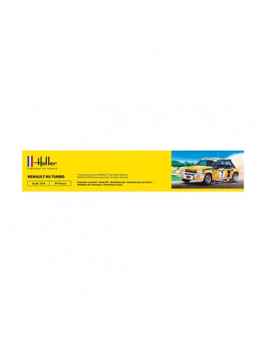 HELLER STARTER KIT Renault R5 Turbo 1/24