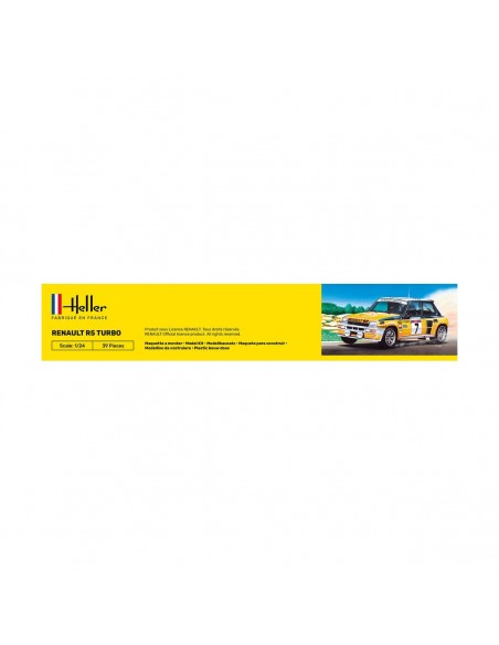 HELLER STARTER KIT Renault R5 Turbo 1/24