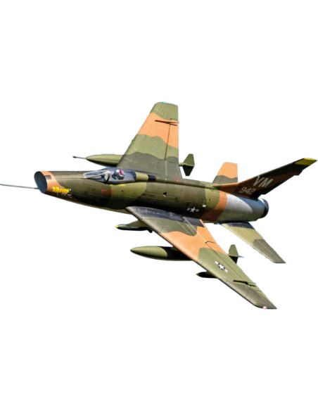 Avion PREMIER AIRCRAFT F-100D VERT TURBINE ÉLECTRIQUE JET
