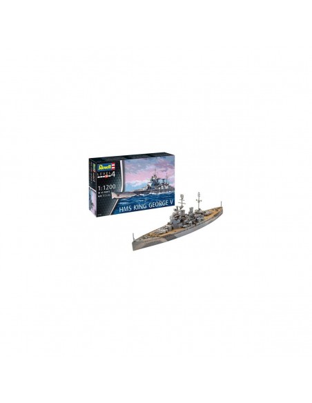 Bateau Model Set HMS King George V 1/1200